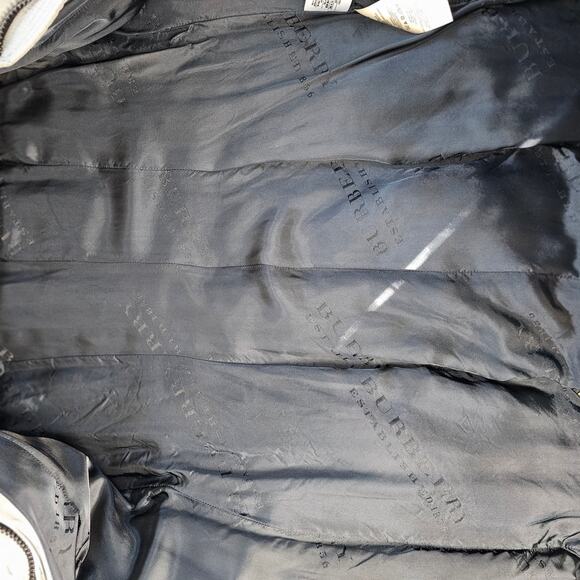 Burberry Vintage Nylon Parka Gray  Jacket  Size Large - Picture 8 of 10